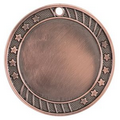 Medal, "Insert Holder", Double - Holds (2) - 2-3/4" Dia